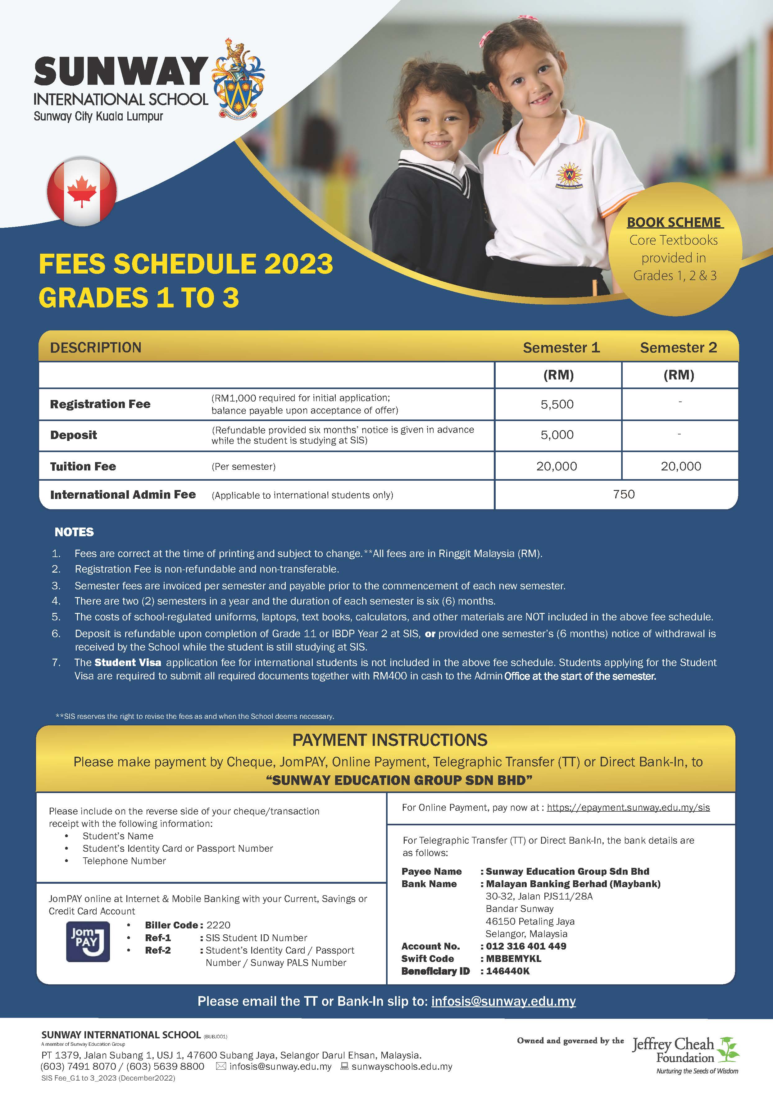 2023 Grades 1 - 3