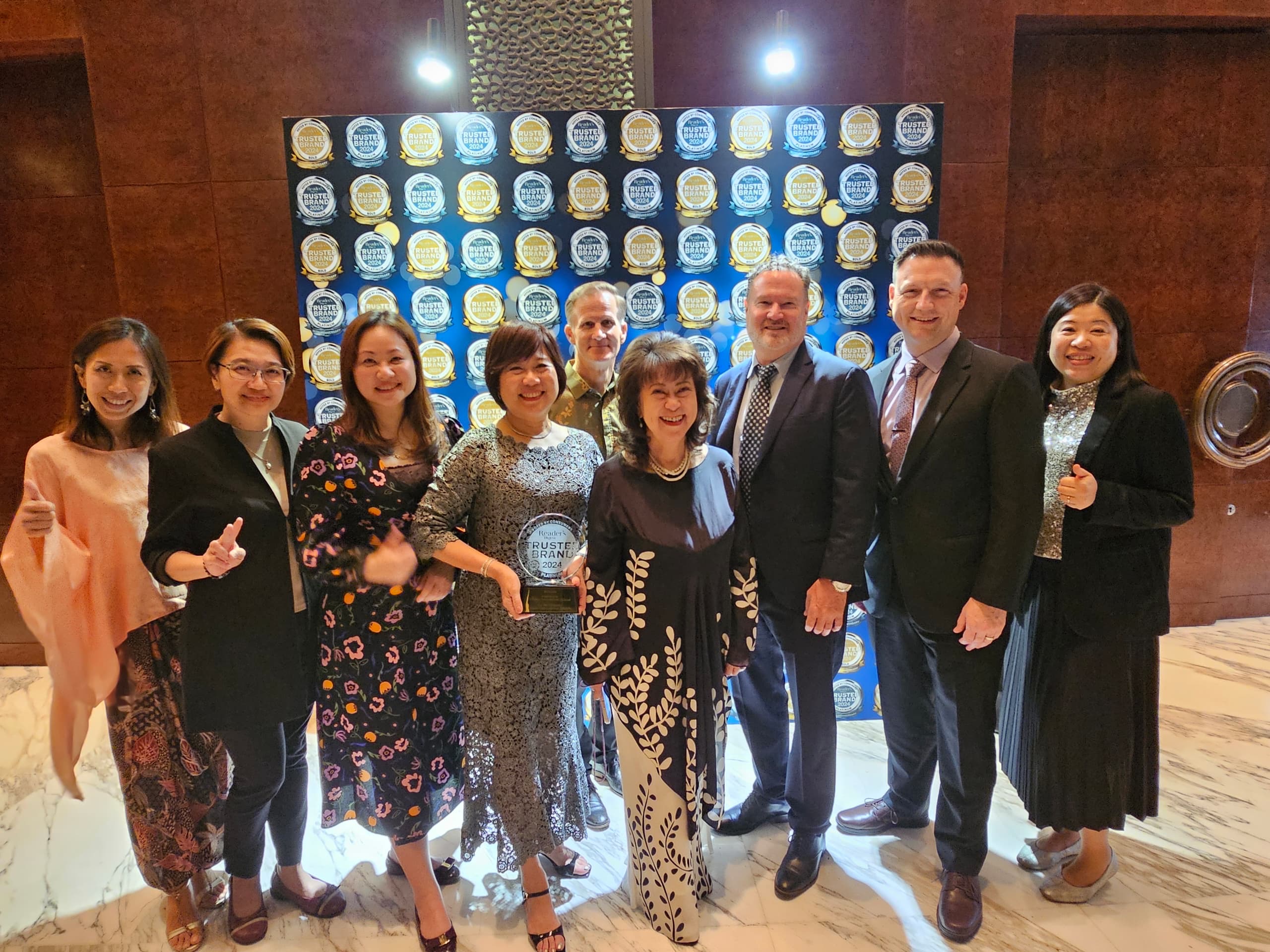 Lucky Seventh Win for Sunway International Schools (at the Reader’s Digest Trusted Brands Awards) 