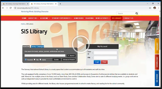 A Guide to the Library Website