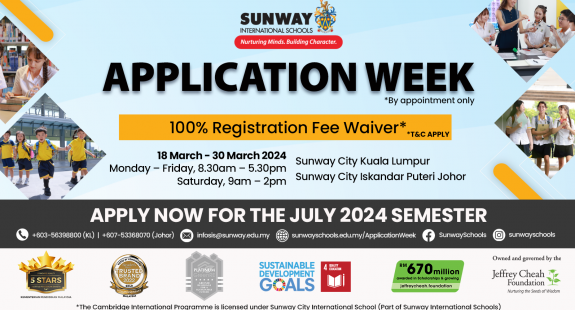 Application Week - March